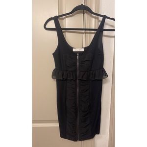 Steve Madden Black Ruffle Dress size small